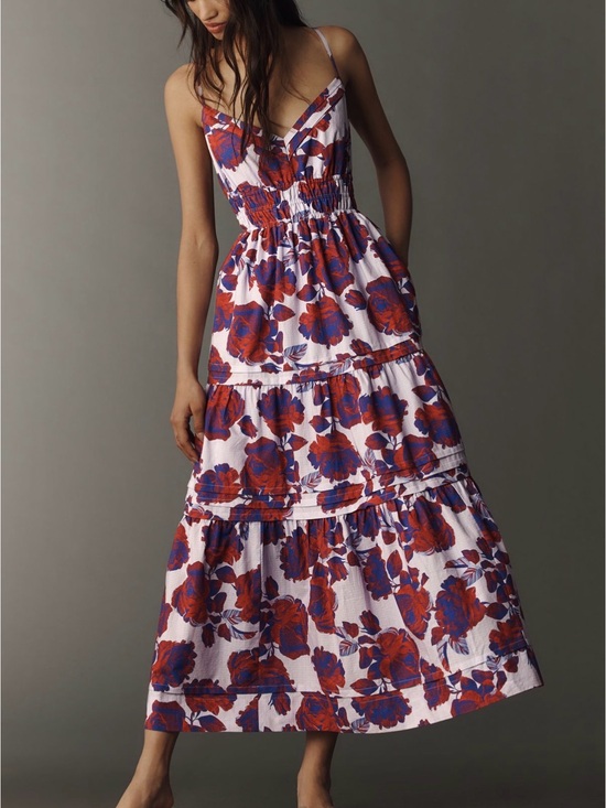 Anthropologie Dresses & Skirts - Somerset Floral Tiered Maxi Dress